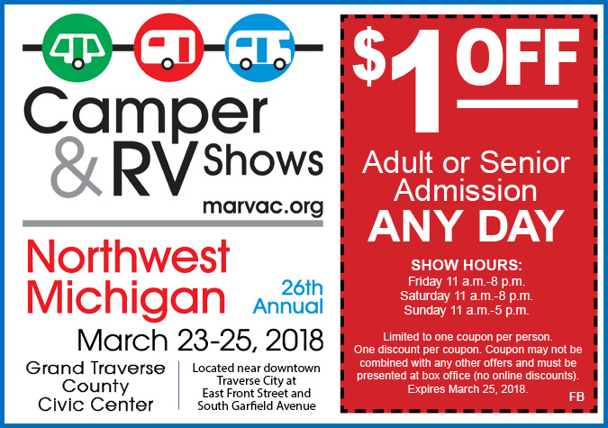 Boston camping show discount coupons