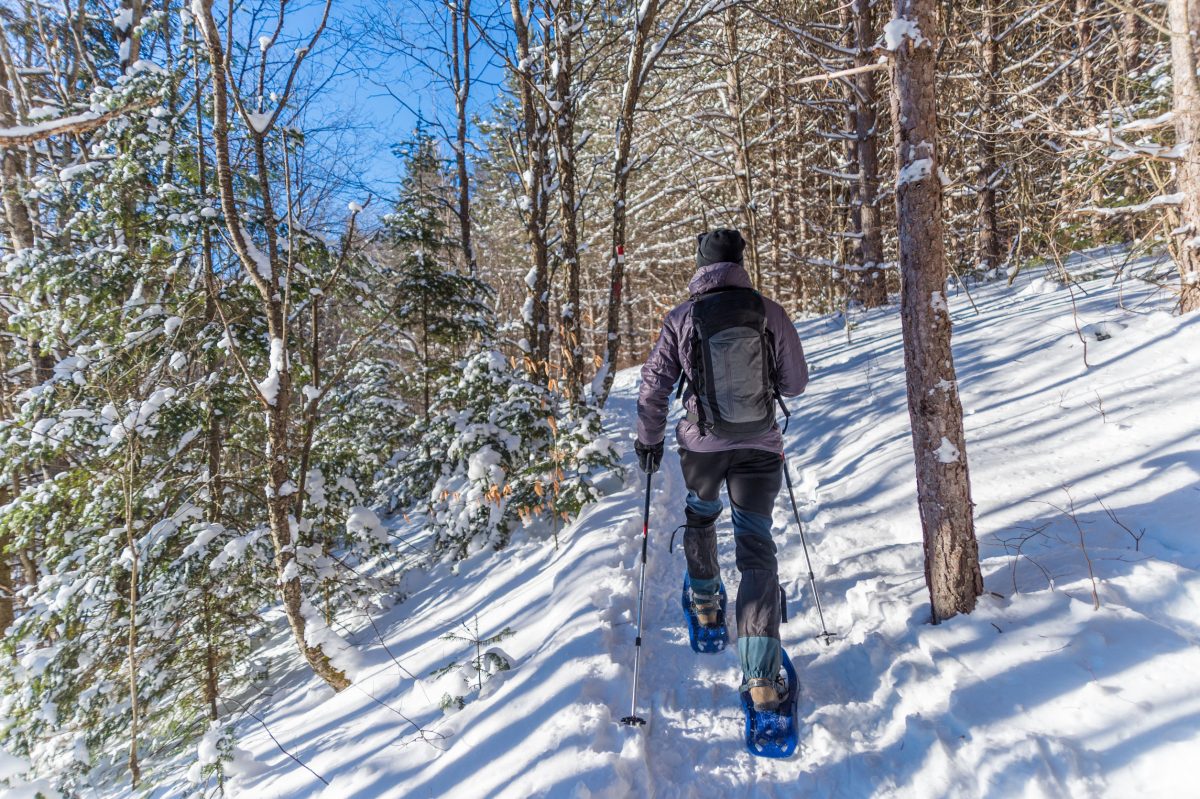 Snowshoeing Michigan MARVAC