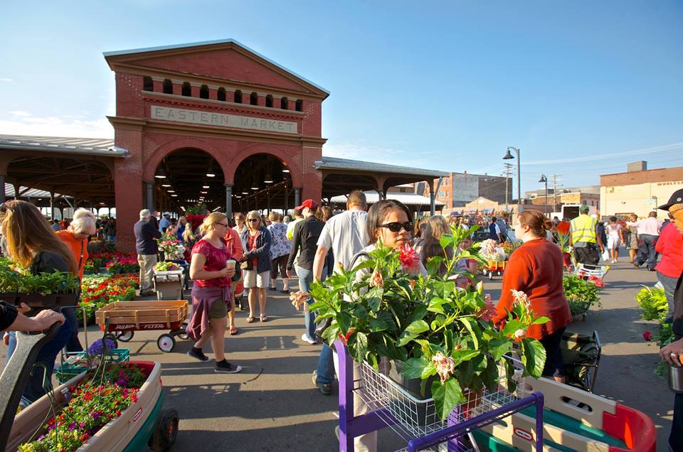 Eastern Market Flower Day MARVAC