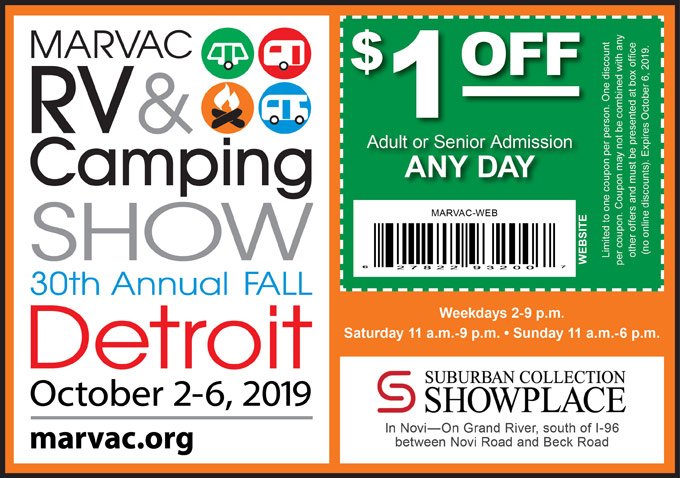 Detroit Fall RV & Camping Show