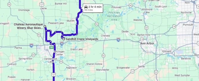 Pioneer Wine Trail, Michigan, Driving Tour, by MARVAC