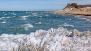 Winter Adventure in Sleeping Bear Dunes National Lakeshore @ Sleeping Bear Tour Co. | Honor | Michigan | United States