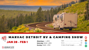 60th Detroit RV & Camping Show @ Suburban Collection Showplace | Novi | Michigan | United States