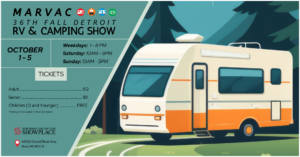 36th Fall Detroit RV & Camping Show @ Suburban Collection Showplace | Novi | Michigan | United States