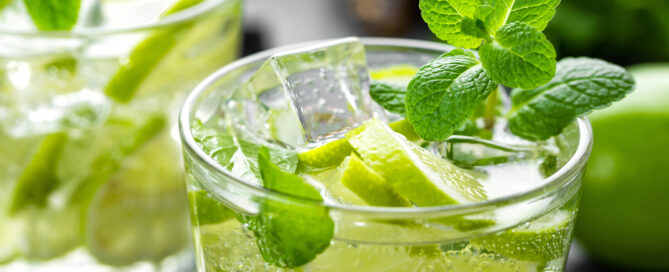 Virgin mojito for the campsite