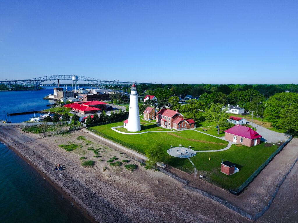 Gratiot Lighthouse, Port Huron, Michigan 