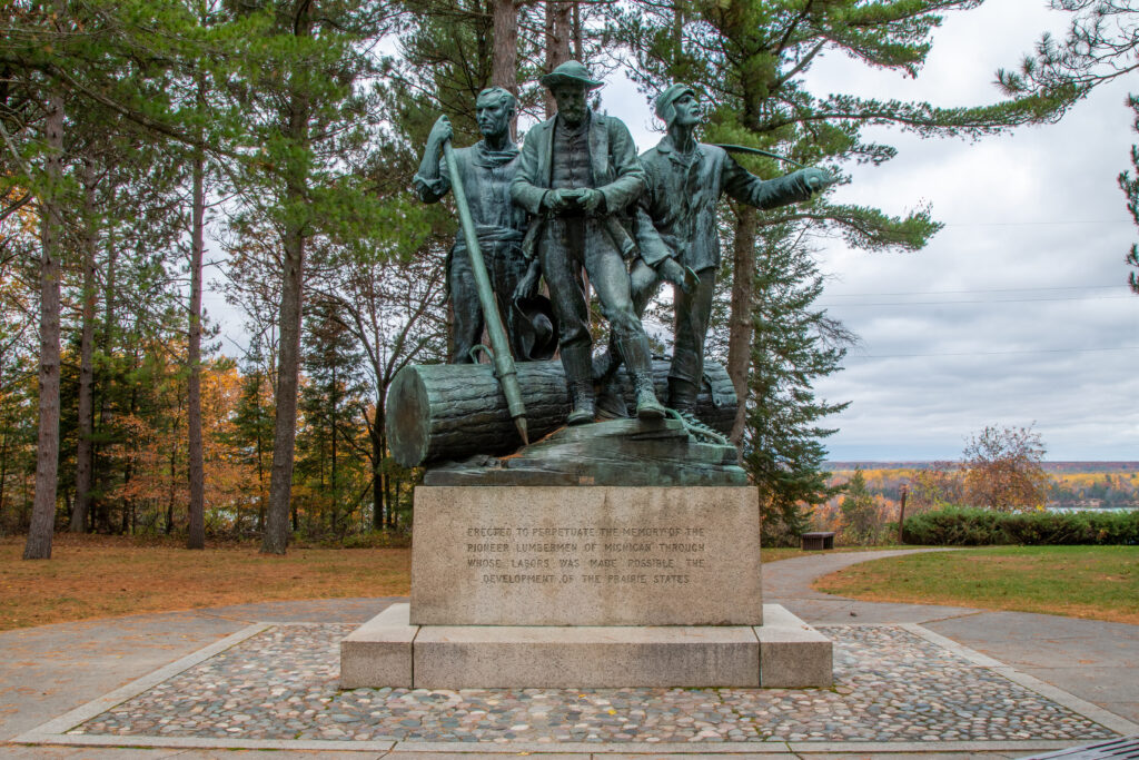 Lumberman's Monument, Oscoda, Michigan