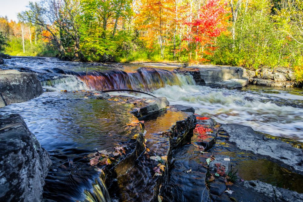 Canyon Falls Upper Peninsula