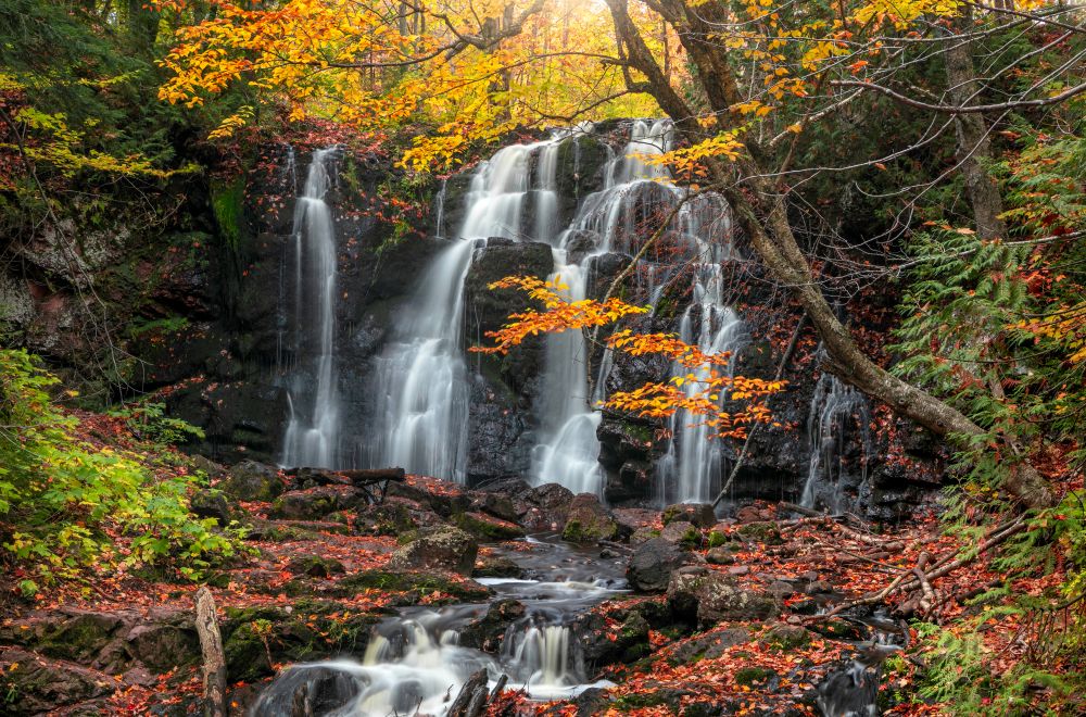 Hungarian Falls Upper Peninsula