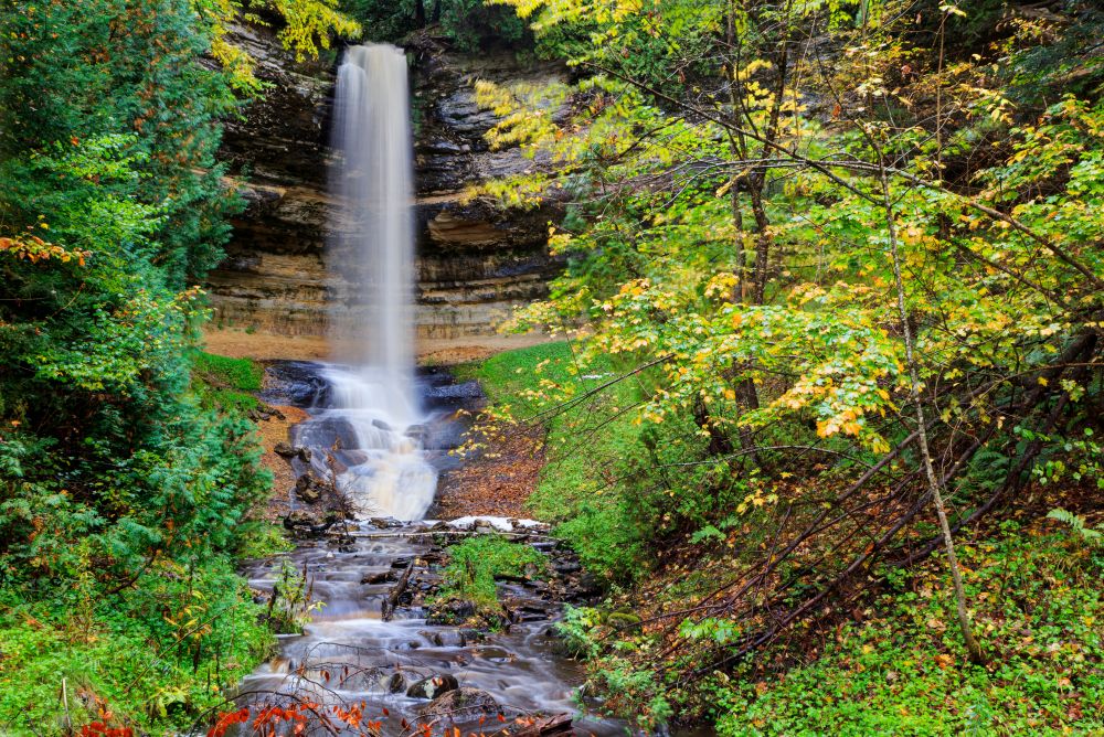 Munising Falls Upper Peninsula